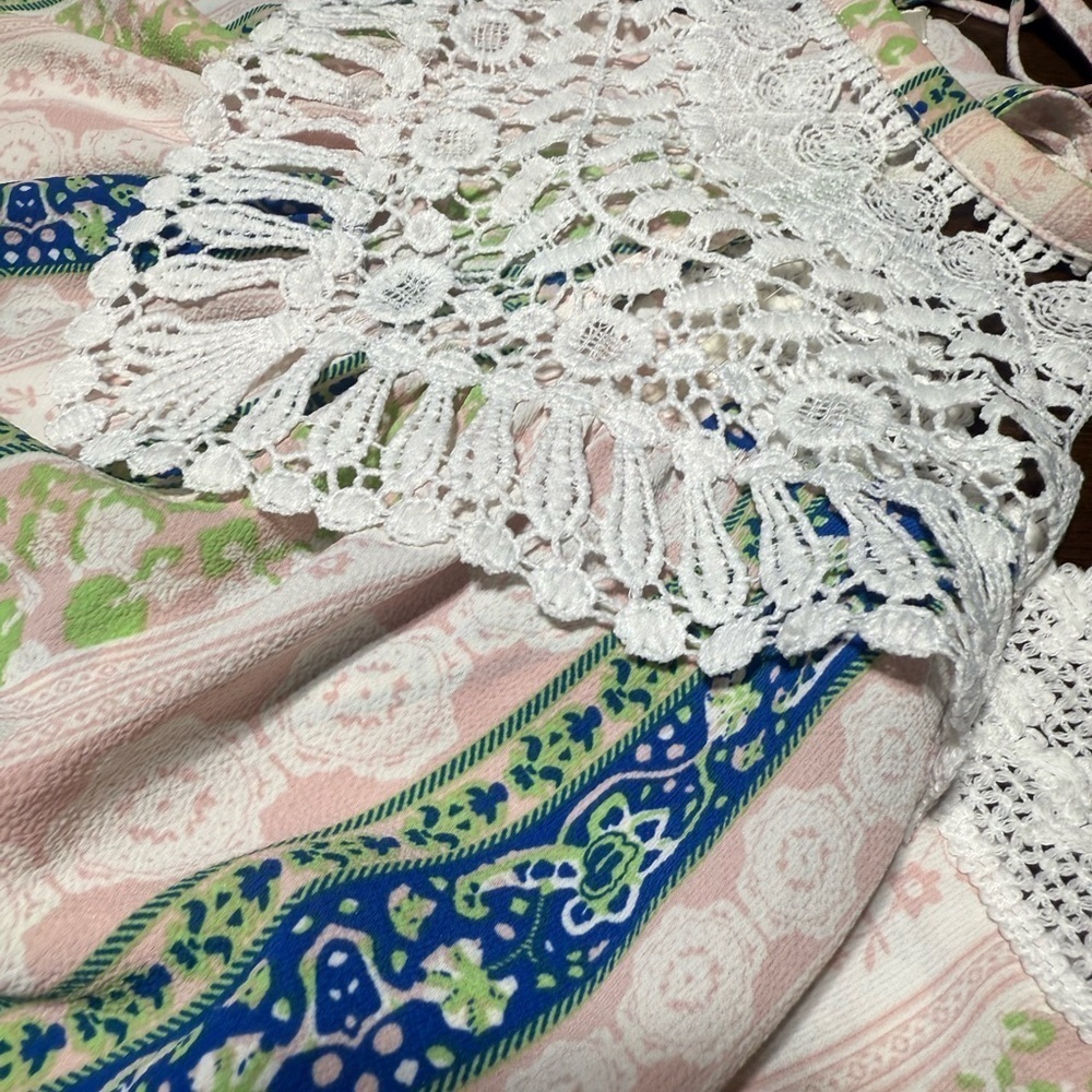 Mistic Prysm by Listicle Dress Size Large. Style # LD0042. Crochet Detail. - Picture 9 of 9